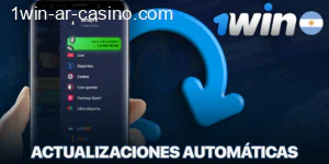 Actualización automática de la aplicación 1Win