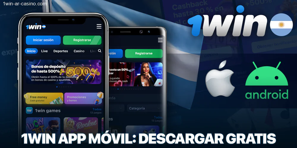 Descargar la aplicación móvil 1Win para usuarios argentinos