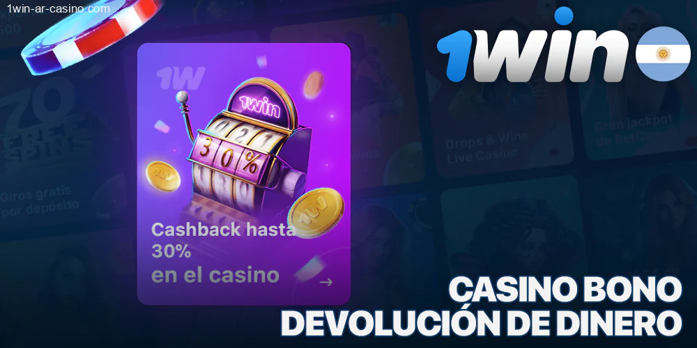 Devolución de dinero en el casino en línea 1Win