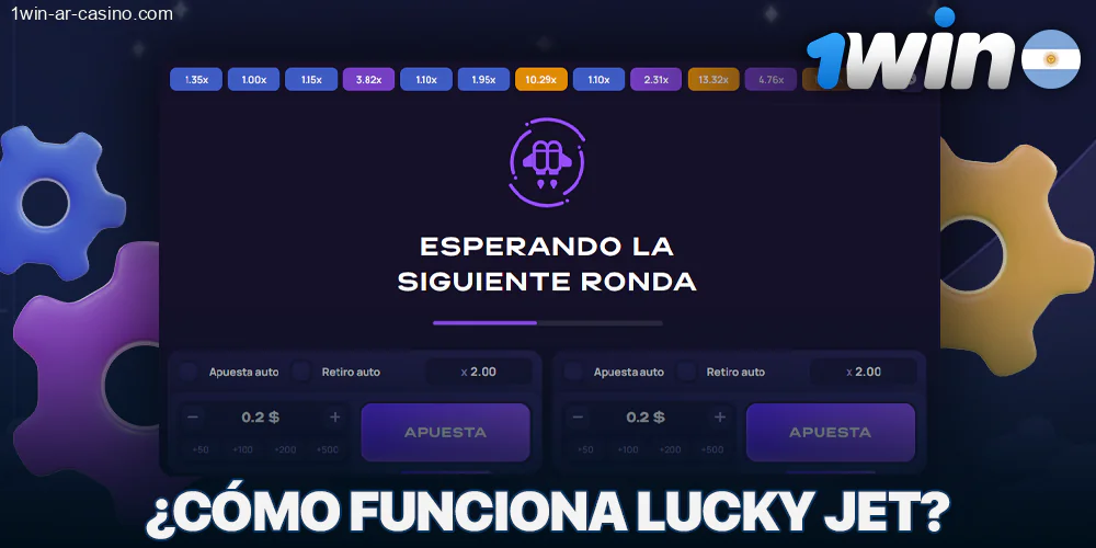 Cómo funciona el juego Lucky Jet en 1win