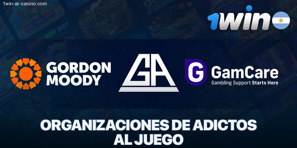 organizaciones que ayudan a combatir la adicción al juego en 1Win