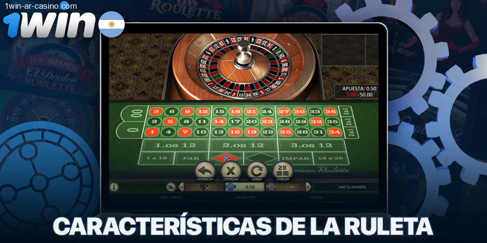 Funciones de Ruleta en 1Win
