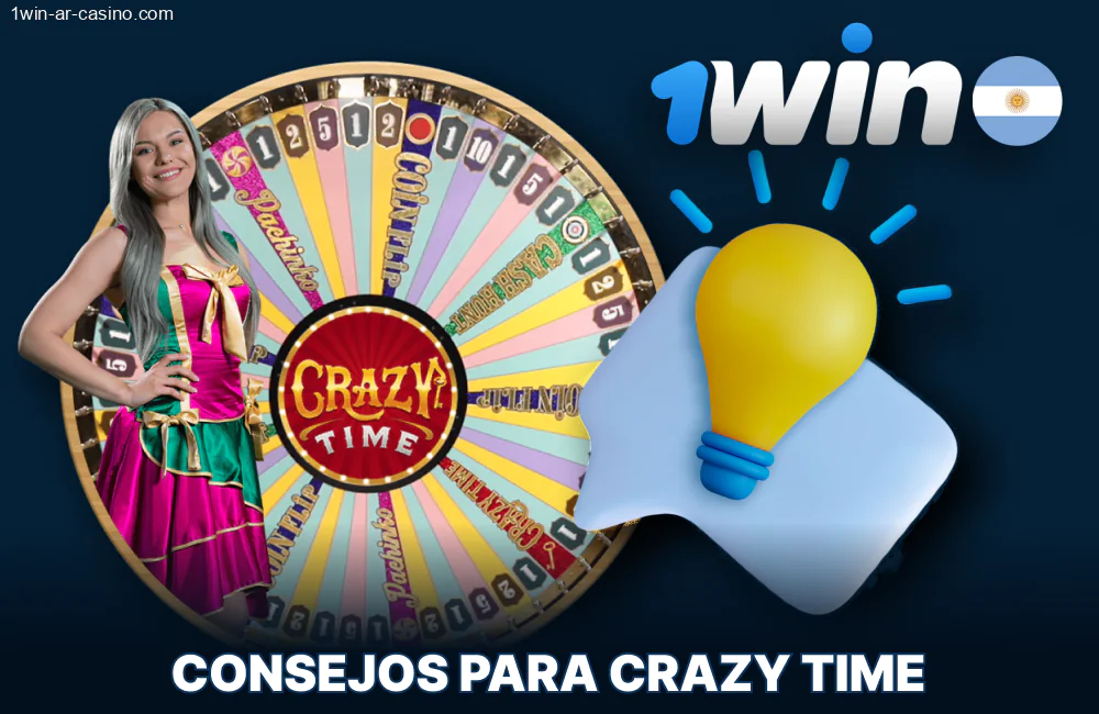 Tips para jugar Crazy Time en 1win Argentina