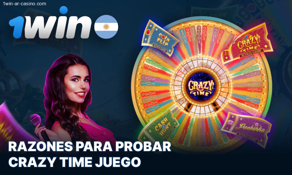 Ventajas de jugar a Crazy Time 1win Argentina