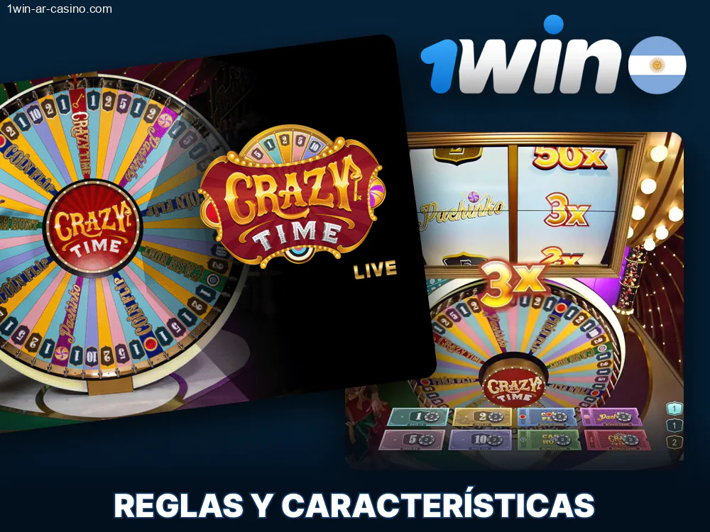 1win AR Reglas Crazy time