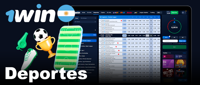 Asociación de apuestas en 1win Argentina