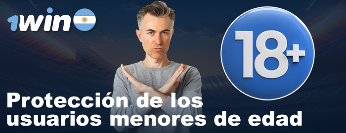 Verificación de edad en 1win AR