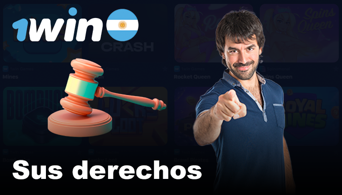 Derechos del usuario en 1win AR